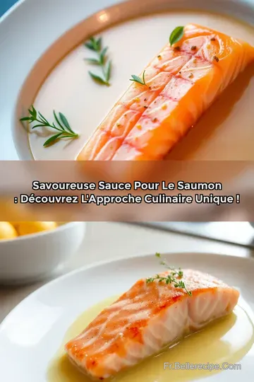 Savoureuse sauce pour le saumon : Découvrez l' approche culinaire unique !