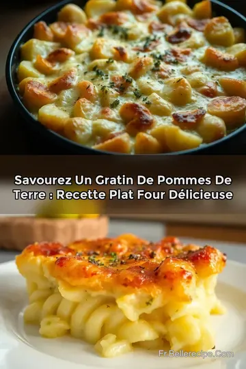 Savourez un Gratin de Pommes de Terre : Recette Plat Four Délicieuse