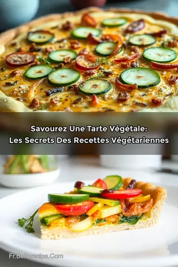 Savourez une Tarte Végétale: Les Secrets des Recettes Végétariennes
