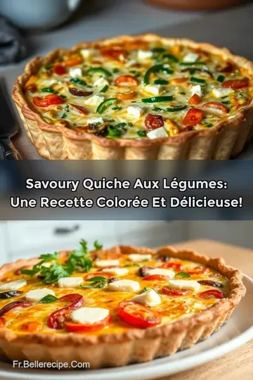 Savoury Quiche aux Légumes: Une Recette Colorée et Délicieuse!
