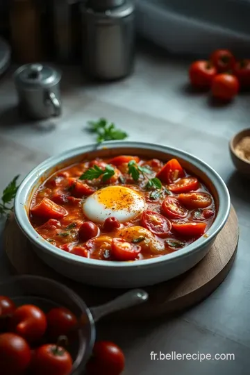 Shakshuka Savoureuse aux Épices du Moyen-Orient presentation