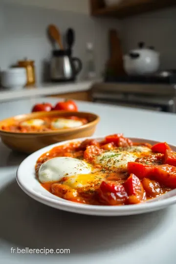 Shakshuka Savoureuse aux Épices du Moyen-Orient steps