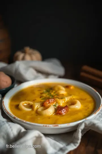 Soupe à l' Oignon Gratineé - Une Soupe Classique Française presentation