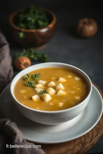 Soupe de Châtaigne et Potiron presentation