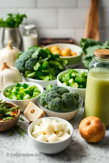 Soupe Verte Vitalité ingredients