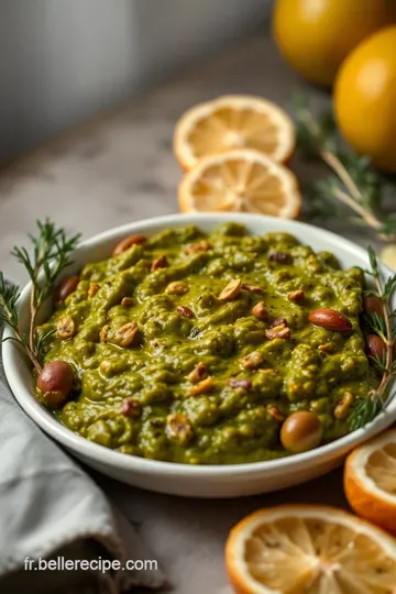 Tapenade Verte : Un Délice Provençal presentation