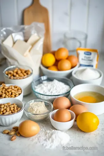 Tarte aux Amandes et Fruits d’Été ingredients