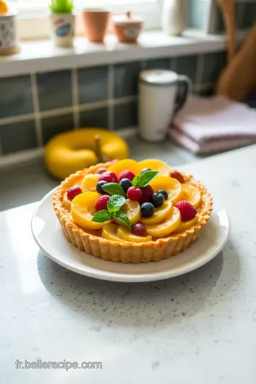 Tarte aux Amandes et Fruits d’Été steps