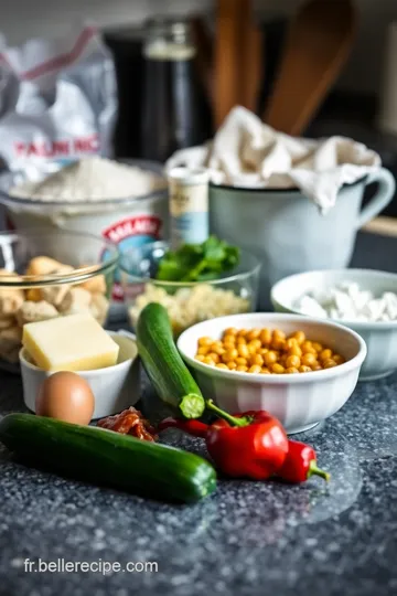 Tarte aux Légumes du Soleil: Une Délicieuse Cuisine Provençale ingredients