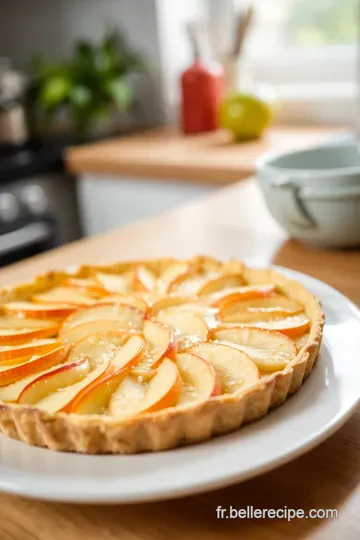 Tarte aux Pommes Simplifiée steps