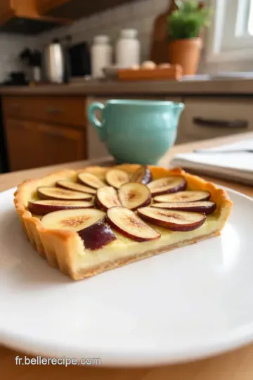 Tarte Figues Caramélisées et Frangipane steps