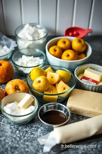 Tarte Tatin aux Poires Caramélisées ingredients