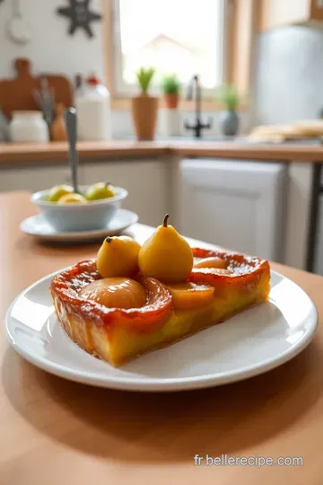 Tarte Tatin aux Poires Caramélisées steps