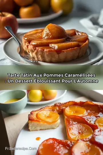 Tarte Tatin aux Pommes Caramélisées : Un Dessert Éblouissant pour l' Automne