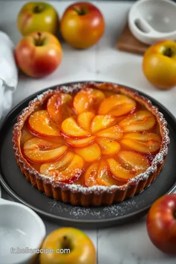Tarte Tatin aux Pommes presentation