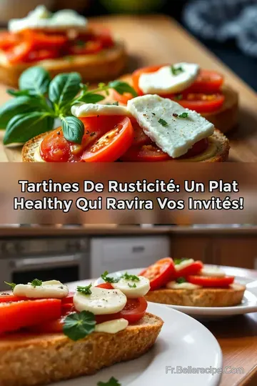 Tartines de Rusticité: Un Plat Healthy qui Ravira Vos Invités!