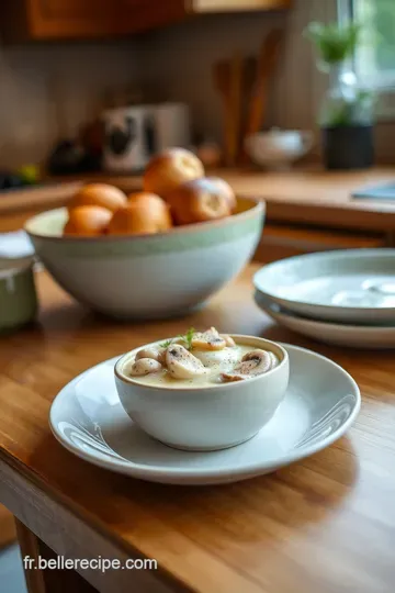 Velouté de Champignons au Thermomix : Crémeux et Réconfortant steps