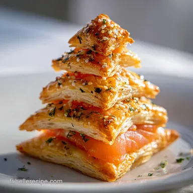 Ap&eacute;ritif de No&euml;l Facile Feuillet&eacute; en 35 Min Fiche recette