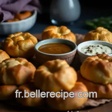 Ap&eacute;ro D&icirc;natoire : Goug&egrave;res au Fromage et Dips de L&eacute;gumes Croquants Fiche recette