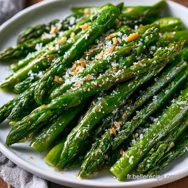 Asperges au Parmesan en 20 Minutes Fiche recette