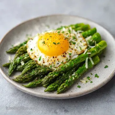 Asperges Vertes Mimosa et Comt&eacute; pour 4 Fiche recette