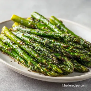 Asperges Vertes R&ocirc;ties en 22 Minutes Fiche recette