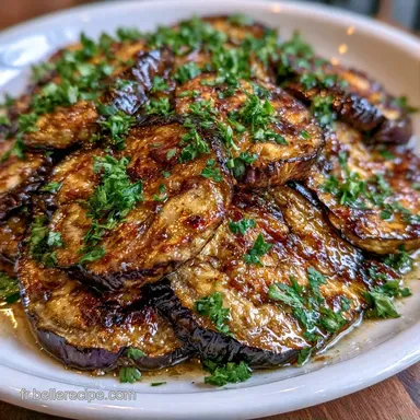 Aubergine &agrave; la Po&ecirc;le en 20 Minutes Fiche recette