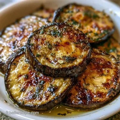 Aubergine au Four pour 4 Personnes Fiche recette