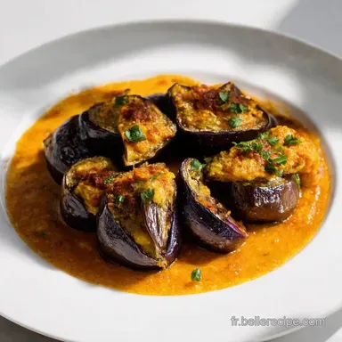 Aubergines Farcies Chakchouka Mon Festin V&eacute;g&eacute;tarien Facile