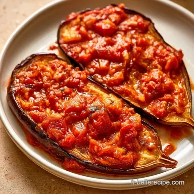 Aubergines Farcies pour 4 Personnes Fiche recette