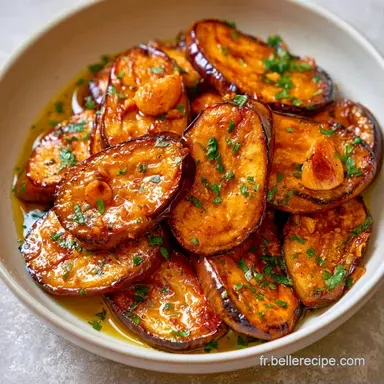 Aubergine Grill&eacute;e Au Four Pour 4 Personnes Fiche recette