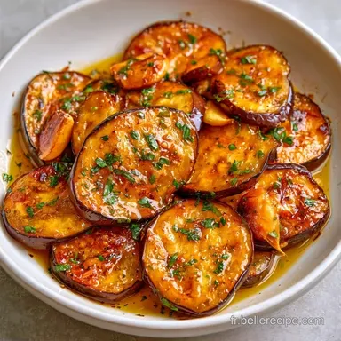 Aubergine Grill&eacute;e Au Four Pour 4 Personnes