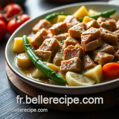 Axoa de veau basque : mon saut&eacute; traditionnel aux saveurs authentiques Fiche recette