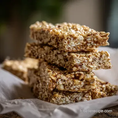 Barres Avoine Cacahu&egrave;te: Go&ucirc;ter Randonn&eacute;e Facile et Healthy! Fiche recette