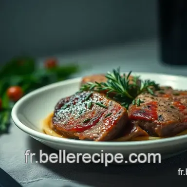 Basses C&ocirc;tes de B&oelig;uf Fum&eacute;es au Vin Rouge et Herbes de Provence