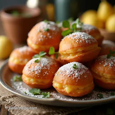Beignets aux Pommes Facile Recette Le Go&ucirc;ter Express Fiche recette