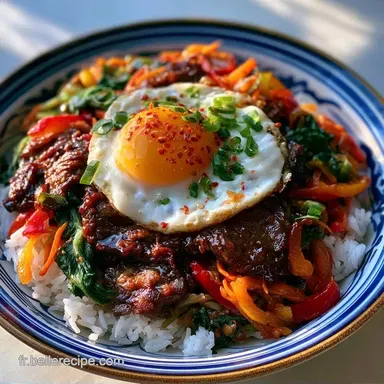 Bibimbap Au Boeuf Pour 2 Personnes