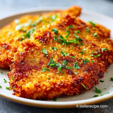 Blancs de Poulet Pan&eacute;s: Pour 4 Portions