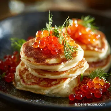 Blinis maison Recette classique pour des blinis l&eacute;gers et moelleux