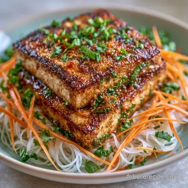 Bo Bun V&eacute;g&eacute;tarien en 15 Minutes Fiche recette