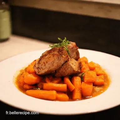 Buf Brais aux Carottes Mon Secret pour un Plat R&eacute;confortant Fiche recette