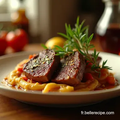 Viande Hach&eacute;e Recette Facile Boeuf &agrave; la Proven&ccedil;ale Fiche recette