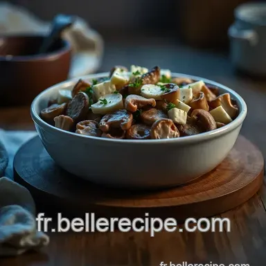 Bouch&eacute;es de Champignons Farcis : Une entr&eacute;e facile et d&eacute;licieuse &agrave; r&eacute;aliser Fiche recette