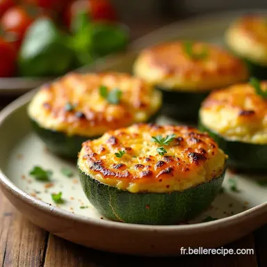 Boulettes de Courgettes au Four Ma Recette Facile et Gratin&eacute;e Fiche recette
