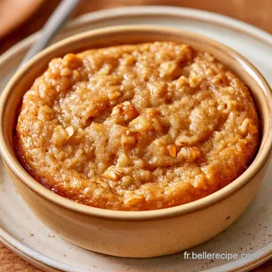 Bowl Cake Vegan &agrave; la Banane en 8 Min