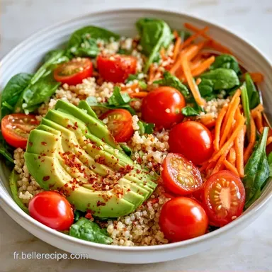 Bowl Quinoa Avocat en 32 Minutes