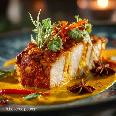 Brick de Poulet au Curry La recette onctueuse ultra croustillante Fiche recette