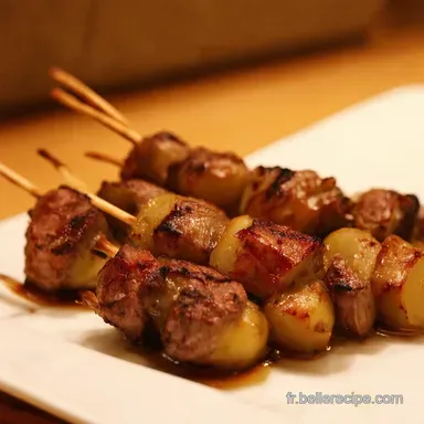 Brochettes Agneau Oignons Ma Recette Facile Gourmande Fiche recette