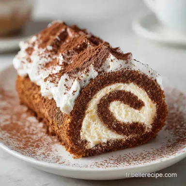 B&ucirc;che Tiramisu Facile No&euml;l Sans Cuisson (20 Min) Fiche recette