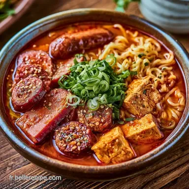 Budae Jjigae en 45 Minutes Fiche recette